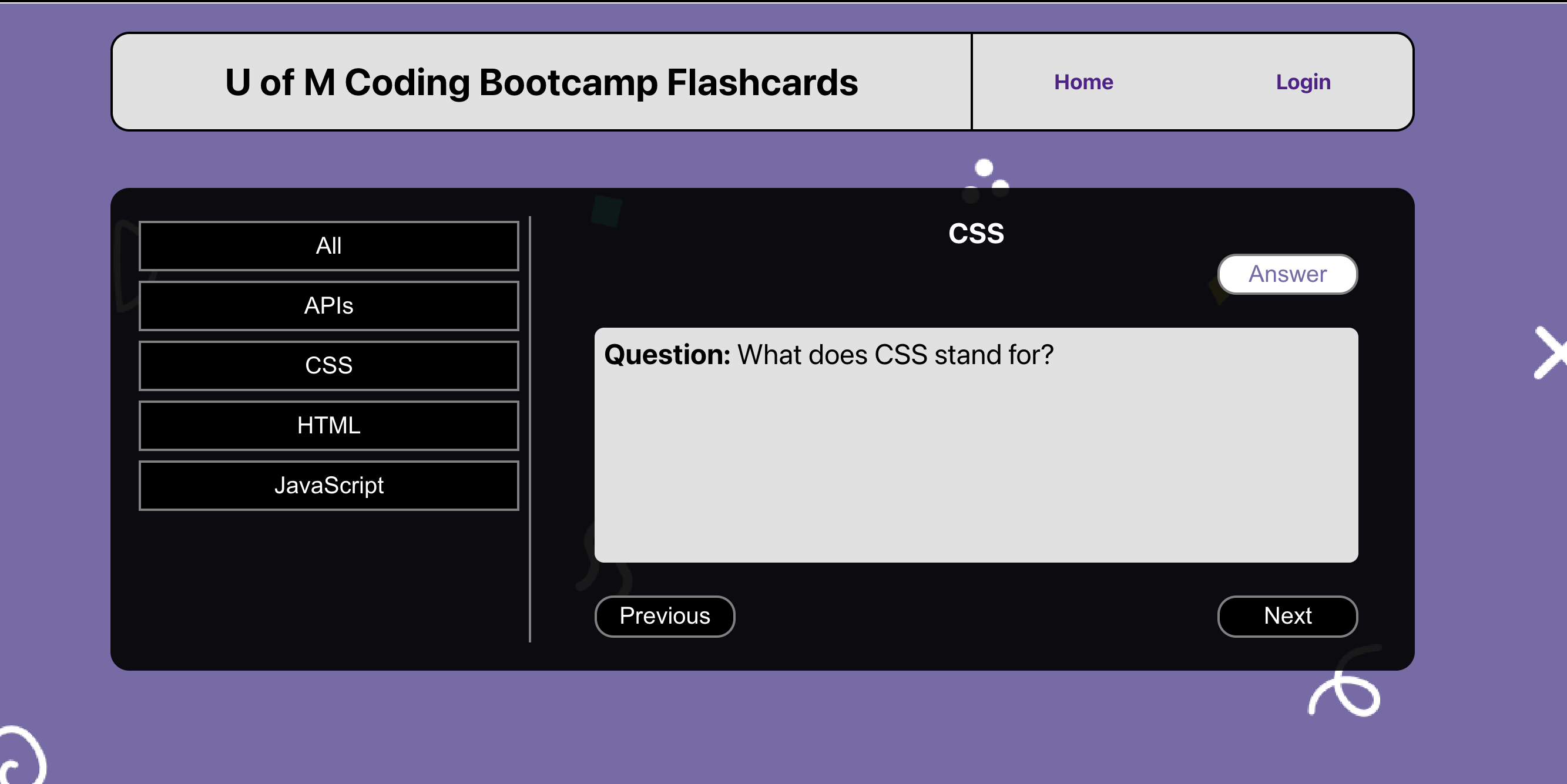 Flashcard App