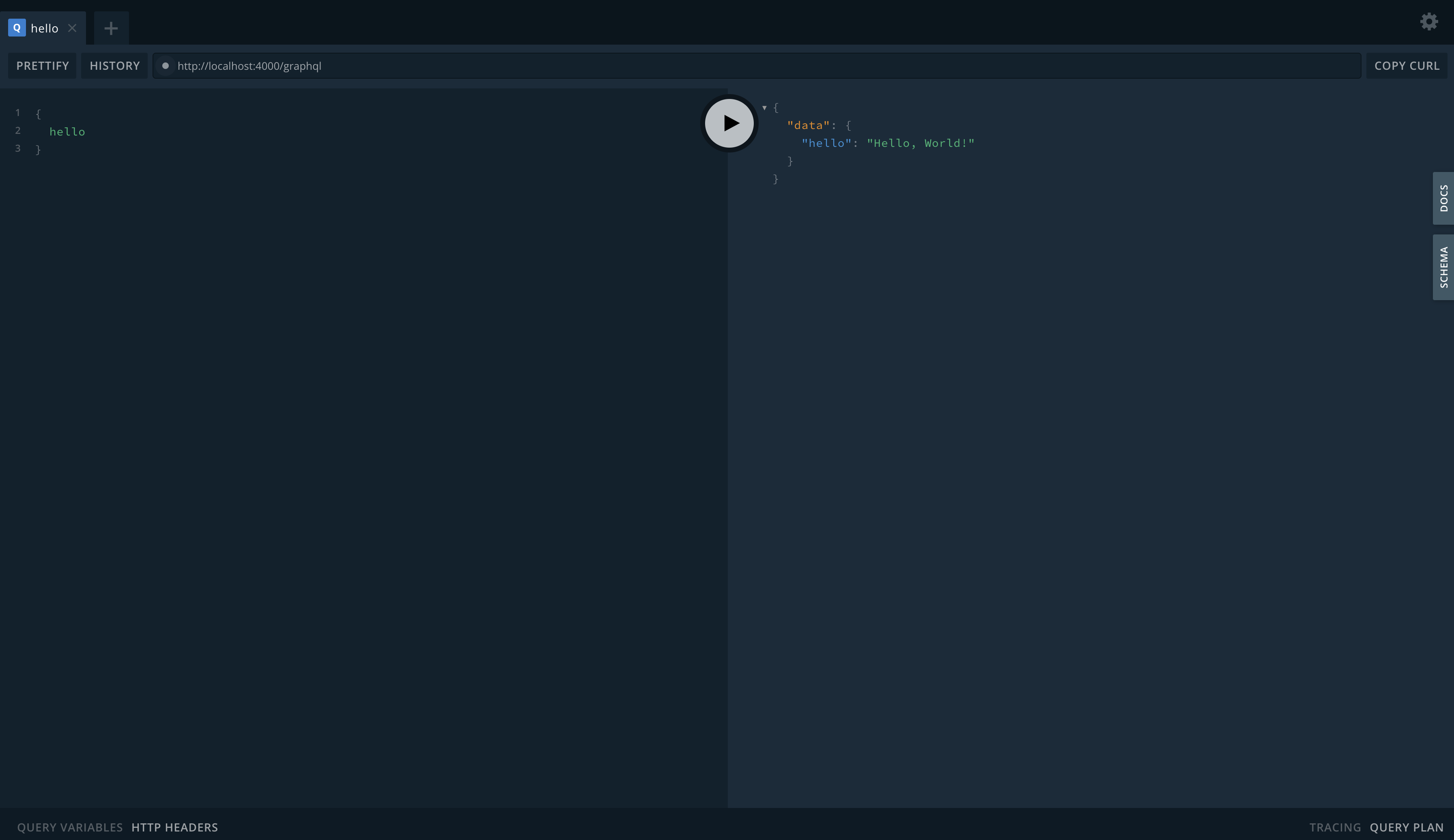 Apollo Fastify Template